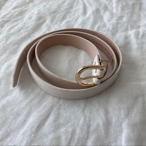 H&M White Belt